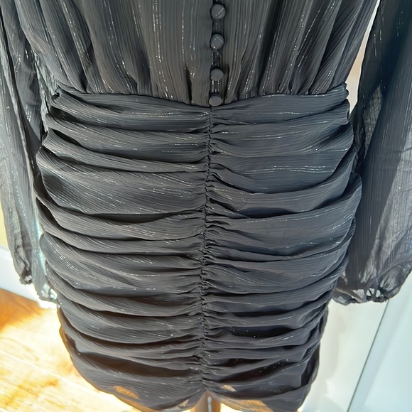 NWT House of Harlow 1960 Ruched Mini Dress - Picture 10 of 12